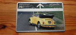 Phonecard Netherlands 401A - Car, Volkswagen Beetle 2.500 Ex. - Private