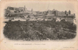 FRANCE - Cité De Carcassonne - Vue Prise à L'Ouest - Carte Postal Ancienne - Carcassonne