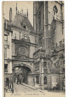 Carte Postale Ancienne ROUEN LA GROSSE HORLOGE - Rouen