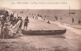 Deauville * La Plage Fleurie * Tout Le Monde Se Baigne * Baigneurs - Deauville