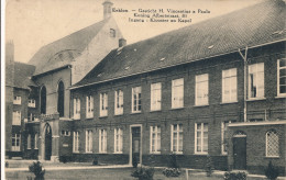 EEKLO   GESTICHT H.VINCENTIUS A PAULO  K.ALBERTSTR.   KLOOSTER EN KAPEL                  2 SCANS - Lokeren