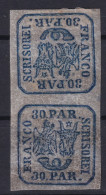 MOLDAVIA-WALACHIA 1862 - MNH - Sc# 18 - Vertical Pair! - Tête Bèche - 1858-1880 Fürstentum Moldau