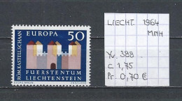 (TJ) Europa CEPT 1964 - Liechtenstein YT 388 (postfris/neuf/MNH) - 1964