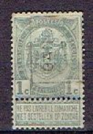 Préo - Voorafgestempelde Zegels 216 A - Gand 1899 -Timbre N°53 - Roller Precancels 1894-99