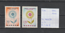 (TJ) Europa CEPT 1964 - Turkije YT 1697/98 (postfris/neuf/MNH) - 1964