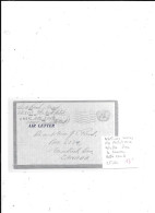 NATIONS UNIES PLI MILITAIRE 9/4/57 POUR LE CANADA LETTRE ECRITE - Storia Postale