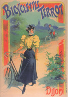 FRANCE - Dijon - Bicyclettes Terrot - Colorisé - Carte Postal Ancienne - Sonstige & Ohne Zuordnung