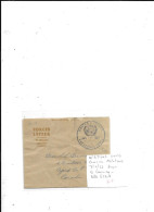 NATIONS UNIES COURRIER MILITAIRE 7/1/57 POUR LE CANADA LETTRE ECRITE - Brieven En Documenten