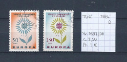 (TJ) Europa CEPT 1964 - Turkije YT 1697/98 (gest./obl./used) - 1964