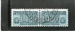 ITALY/ITALIA - 1958  120 L  PACCHI IN CONCESSIONE  FINE USED - Colis-concession