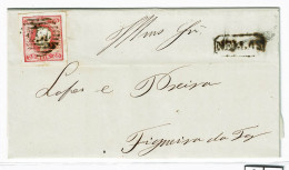 Portugal, 1866/7, # 22, Para Figueira Da Foz - Storia Postale