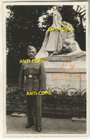 WW2 PHOTO ORIGINALE Soldat Allemand Monument Aux Morts SAINT JEAN DE LUZ P. Urrugne Bayonne Hendaye PAYS BASQUE - 1939-45