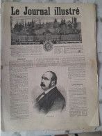 LE JOURNAL ILLUSTRE 10 / 17 Avril 1870 LEDRU ROLLIN PARIS NOUVEAU LE LOUVRE - 1850 - 1899