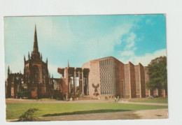 Coventry Cathedral Old & New -   Unused Postcard   - UK24 - Coventry