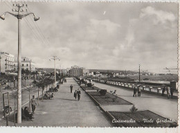 CIVITAVECCHIA ROMA VIALE GARIBALDI F/G VIAGGIATA 1957 - Civitavecchia