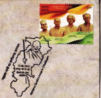 MAHATMA GANDHI-VISIT TO RAIPUR-CHHATTISGARH IN 1920 & 1933- SPACIAL CACHET-SPECIAL COVER-BX4-26 - Mahatma Gandhi