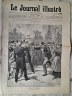 LE JOURNAL ILLUSTRE 18 Aout 1895 L'ATTENTA D'ANICHE LE LIEUTENANT ESPINASSY RECOIT LA LEGION D'HONNEUR - 1850 - 1899