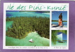 98 Nouvelle Calédonie Ile Des Pins Kunié Mouillage Dans Les Couloirs Cristallins De La Baie D'Oro Navigation à Fleur Du - Nouvelle Calédonie