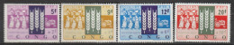 CONGO - N°477/80 ** (1963) Campagne Mondiale Contre La Faim - Neufs