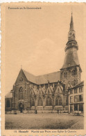 HASSELT  FRUITMARKT EN ST.QUINTINUSKERK                2 SCANS - Hasselt