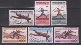CONGO - N°545/50 ** (1964) Jeux Olympiques De Tokyo - Unused Stamps