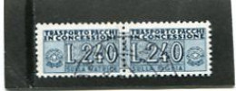 ITALY/ITALIA - 1966  240 L  PACCHI IN CONCESSIONE  FINE USED - Colis-concession