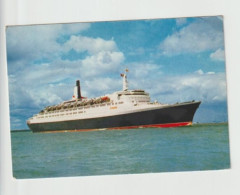 Cunard's Queen Elizbeth II  -   Unused Postcard   - UK24 - Arthur Dixon - Aéroglisseurs