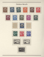 Deutsches Reich - 3. Reich: 1933/1945, In Den Hauptnummern Bis Auf Chicago-Fahrt - Unused Stamps