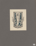 Varia (im Briefmarkenkatalog): 1893/1921, Ex Libris, Sammlung Von Ca. 126 Stück - Altri & Non Classificati