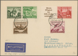 Nachlässe: 1916/1959, DEUTSCHLAND, Nachlass-Bestand Mit Hunderten Von Belegen Me - Kilowaar (min. 1000 Zegels)