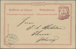 Deutsche Kolonien: 1899/1908, Südsee-Kolonien, Partie Von Sieben (meist Nach Eur - Other & Unclassified