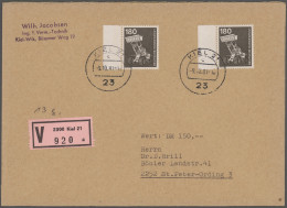 Bundesrepublik Deutschland: 1973/1983, Vielseitige Partie Von Ca. 89 Briefen Und - Collections