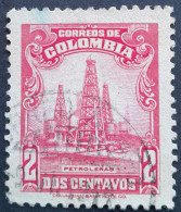 Colombie Colombia 1944 Industrie Industry Pétrole Oil Signature COLUMBIAN BANK NOTE Yvert 363 O Used - Usines & Industries