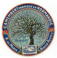 Camembert Le Pommier Fromagerie De Friardel Orbec Calvados - Kaas