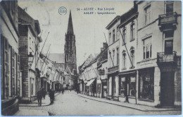 C. P. A. : FLANDRE ORIENTALE : Aalst : ALOST : Rue Léopold, Animé, En 1923 - Aalst