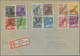 Deutschland: 1910/1949 (ca), Album Mit Rund 325 Belegen, Fast Alles Interessante - Colecciones