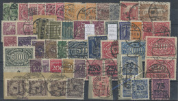 Deutschland: 1900/1923 (ca.), Posten Von 108 Nur Signierten Marken Ab Krone/ Adl - Sammlungen