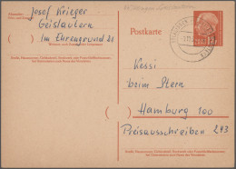 Heimat: Saarland: 1880/1990 (ca.), Bestand Von Einigen Hundert Briefen Und Karte - Autres