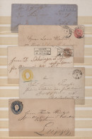 Altdeutschland Und Deutsches Reich: 1850/1875, Sammlungspartie Von 38 Briefen, K - Collections