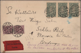 Altdeutschland Und Deutsches Reich: 1852/1944, Sammlung Von Ca. 180 Briefen Und - Sammlungen