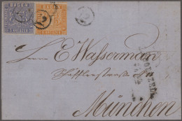Baden - Marken Und Briefe: 1852/1870 (ca.), Umfangreiche Sammlung Von Hunderten - Sonstige & Ohne Zuordnung