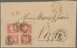 Bayern - Marken Und Briefe: 1854 (ca.), Netter Posten Mit Teils Guten Kreuzerfra - Otros & Sin Clasificación