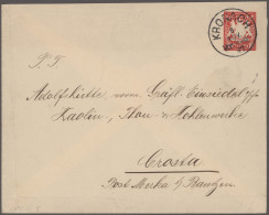 Bayern - Ganzsachen: 1880/1920 (ca.), Partie Mit Fast 200 Gebrauchten/ungebrauch - Autres & Non Classés