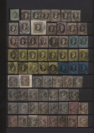 Sachsen - Marken Und Briefe: 1851/1867, Saubere Gestempelte Sammlung Von Ca. 245 - Sachsen