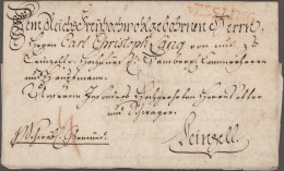 Württemberg - Vorphilatelie: Ab 1788, ESSLINGEN, 7 Vorphila-Belege Mit 7 Verschi - [Voorlopers