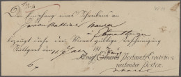 Württemberg - Postscheine: 1756/1870, Umfangreiche Spezialsammlung Der Württembe - Autres & Non Classés