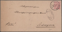 Württemberg - Postablagen: 1865/1875, Sammlung Mit über 115 Sauberen Meist Diens - Altri & Non Classificati