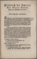 Württemberg - Besonderheiten: 1683/1935 Umfangreicher, Zeitgeschichtlich Sehr In - Otros & Sin Clasificación