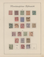 Norddeutscher Bund - Marken Und Briefe: 1867/1871, In Den Hauptnummern überkompl - Other & Unclassified