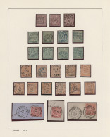 Norddeutscher Bund - Marken Und Briefe: 1868/1871, Gestempelte Sammlung Von Ca. - Sonstige & Ohne Zuordnung